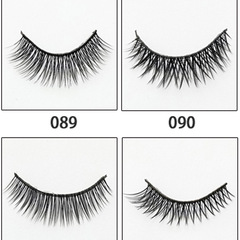 假睫毛一套15對裝交叉 時尚手工製作眼睫毛樣板冊廠家