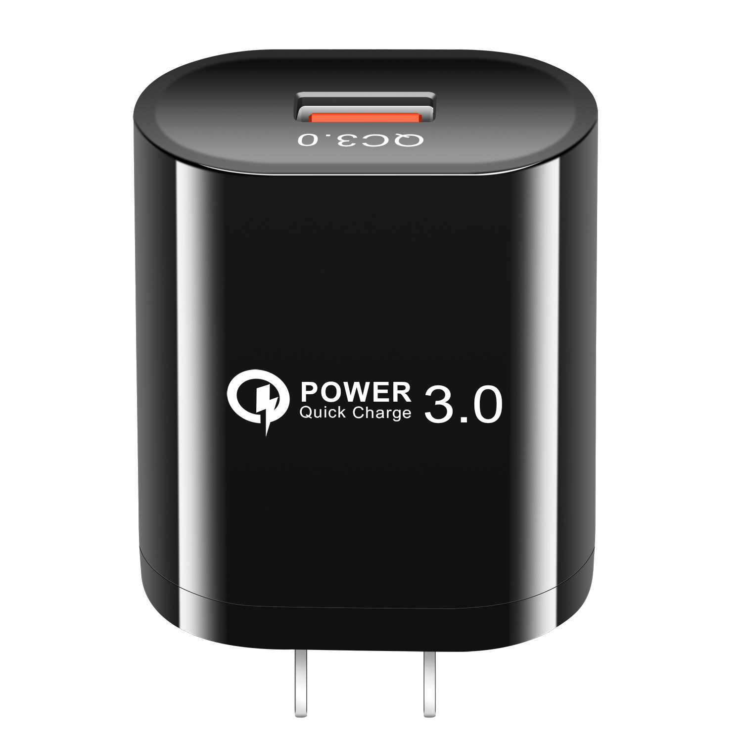 Privatmodell QC3.0 Schnellladekopf, einzelnes USB-Smartphone-Ladegerät_voghion.com