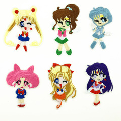 Amazon AliExpress Various Cute Cartoon Fabric Stickers Embroidery Patches Creative DIY Wholesale