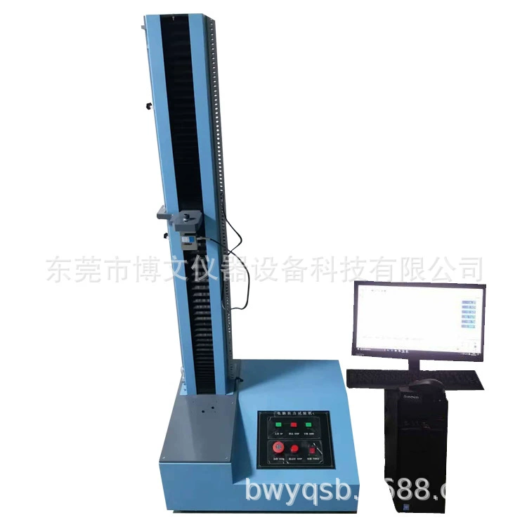 Одностоечная машина для испытания на растяжение Компьютерного типа Одностоечная машина на растяжение 500 кг Роторное испытание на растяжение на изгиб Дунгуань