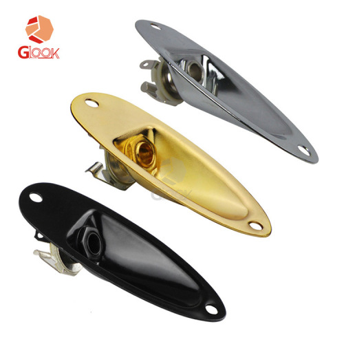 Electric Guitar Jack Slanted Boat-shaped Guitar Output Jack Socket Connection Hole Accessories Wholesale