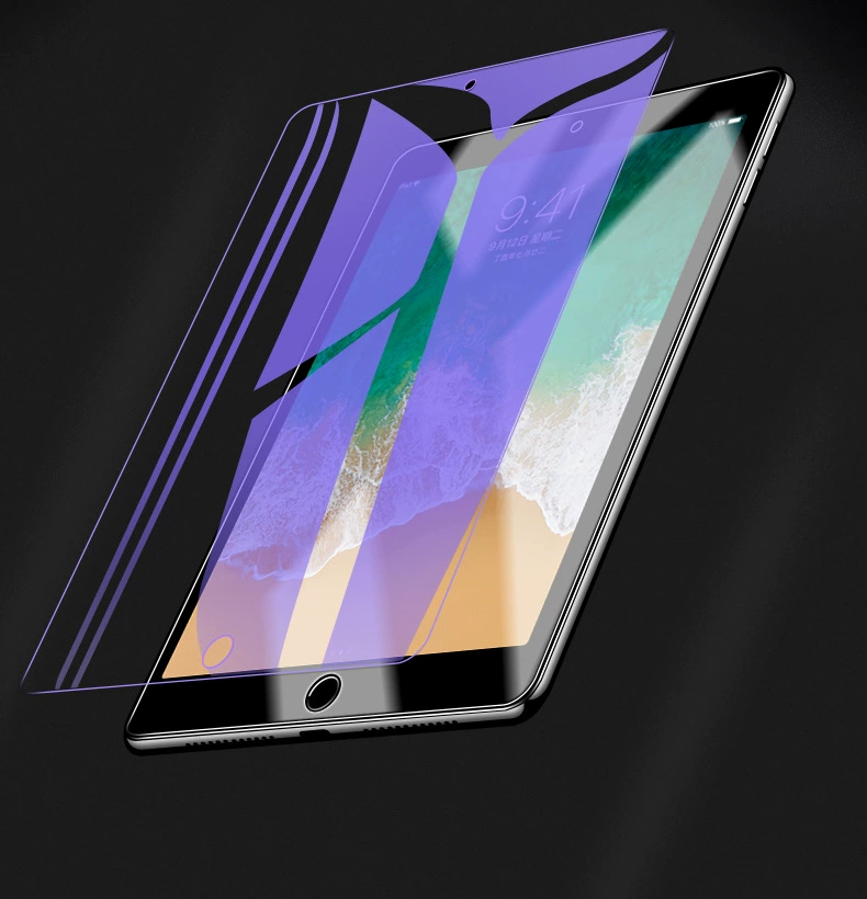 [Совместимо с iPad Pro 11 дюймов 2018, защитная стеклянная пленка с высоким разрешением, анти-синий экран, 12.9 Pro яблочная защита]