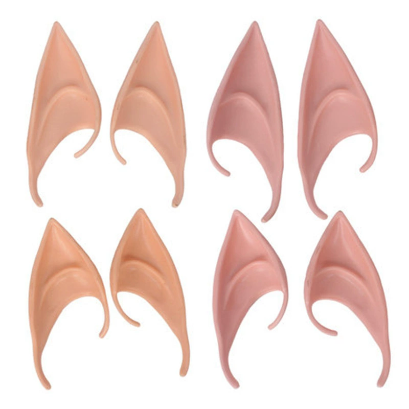 Halloween Elf Ears COS props Avatar Elves Vampire Vallest Divine Fake Ear Factory Direct Sales