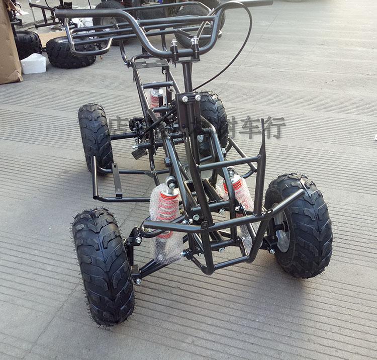 Four-wheel bull homemade ATV modified motorcycle frame assembly gasoline frame front steering rear axle kit