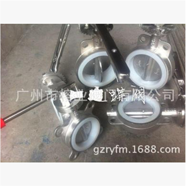 D71F46-16P不锈钢蝶阀D371F46-25P衬氟蝶阀D7A1F4-16电动气动蝶阀