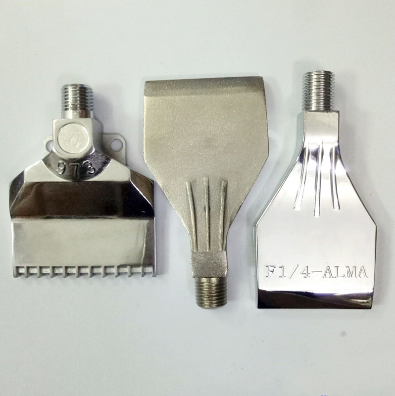 304不锈钢吹风喷嘴 喷气 吹水嘴 扁平喷头 风刀 清扫 不锈钢喷头