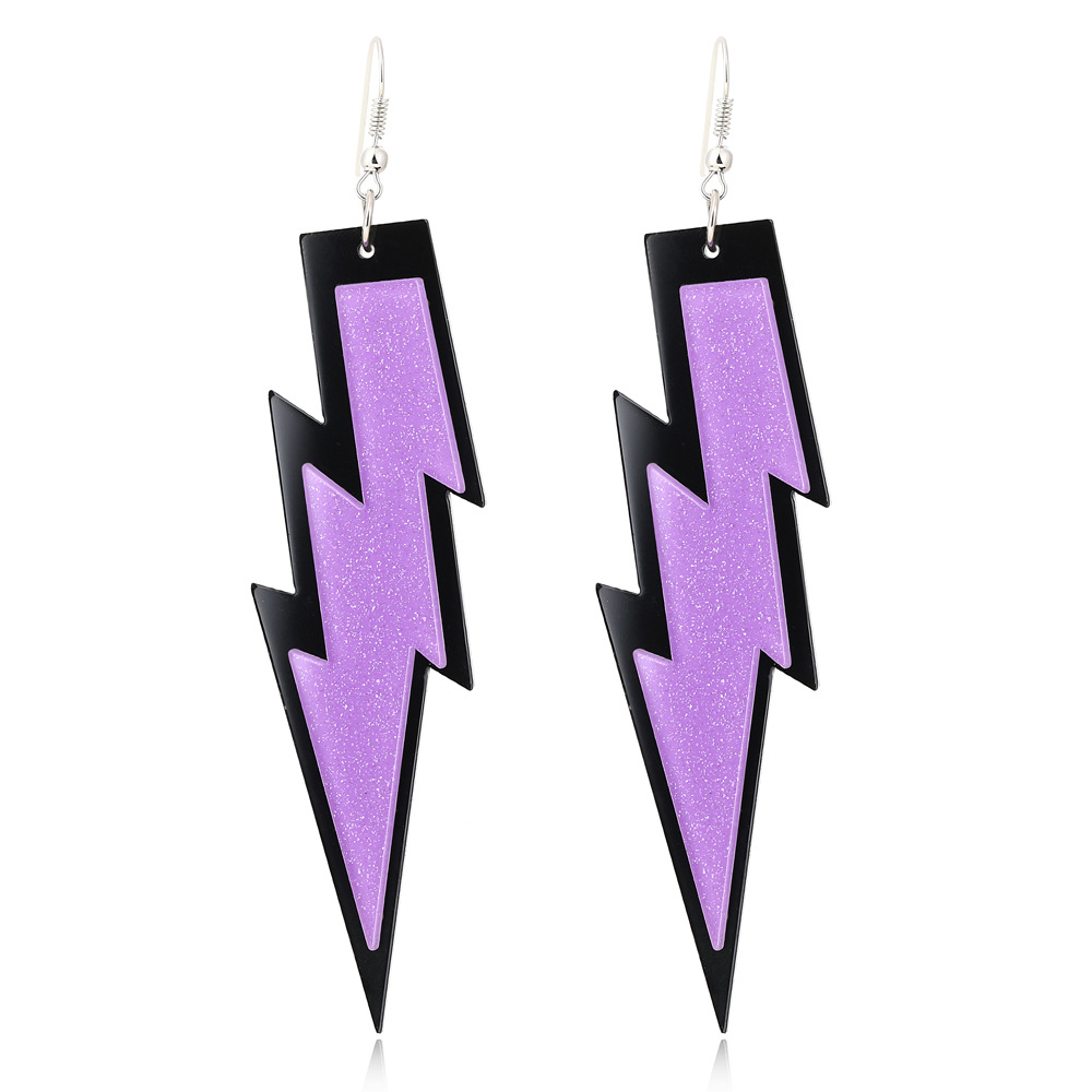 Fashion Lightning No Inlaid Earrings display picture 10