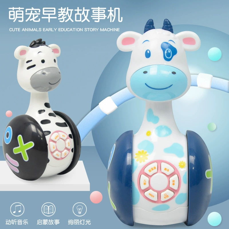 Универсальная маленькая игрушка для младенца, карманная кукла-робик, раннее образование