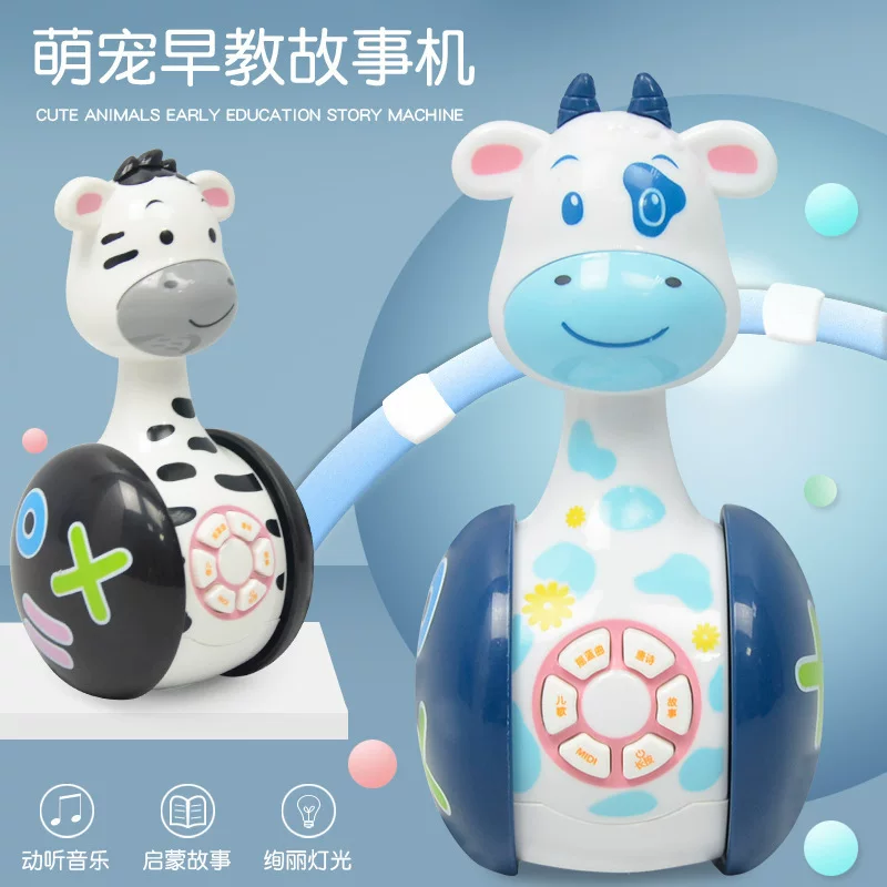 Универсальная маленькая игрушка для младенца, карманная кукла-робик, раннее образование
