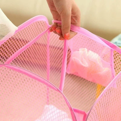Foldable laundry basket, big storage system