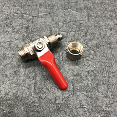 2分外牙轉3分管金屬球閥 可與進水三通對接 淨水器三分閥門 通用