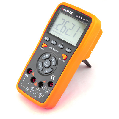 胜利 VICTOR 70C按键式数字万用表带USB接口多功能万用表