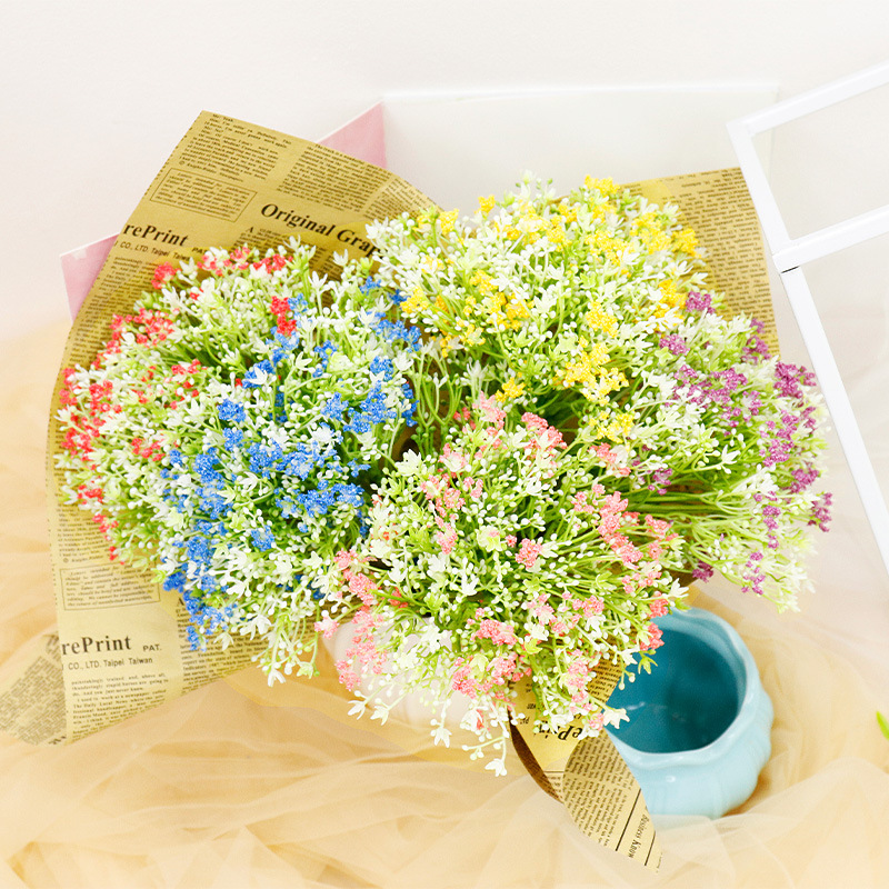 Realistic creative decorative flowers for home use