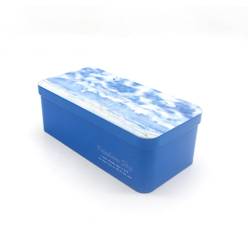 厂家直供茶叶包装铁盒，茶叶罐礼品罐，长方扣抵铁盒