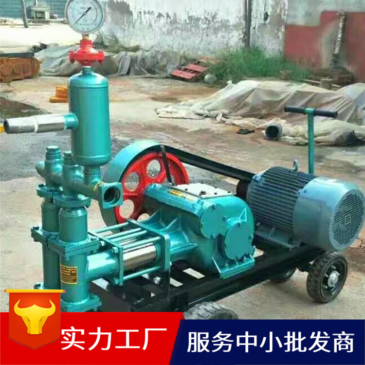 卧式双缸砂浆泵 地下防水沙浆泵 地铁桥梁砂浆泵 厂家直供