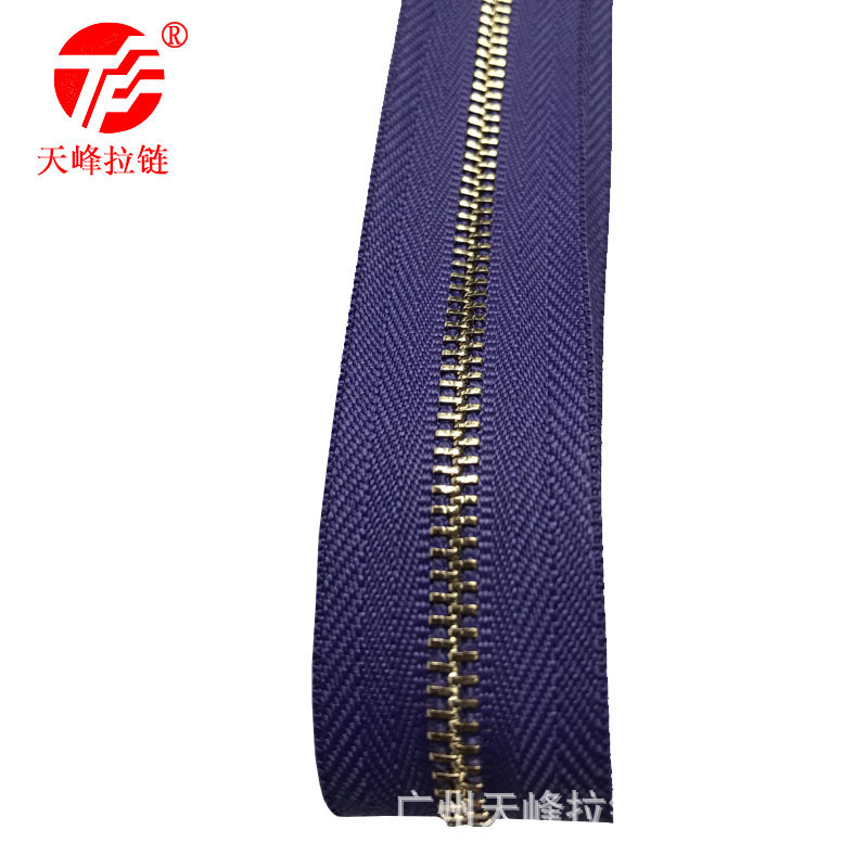 8番金属ファスナー開尾メッキ銃普通歯綿衣ダウンジャケットジーンズ金属ファスナーメーカー卸売り|undefined