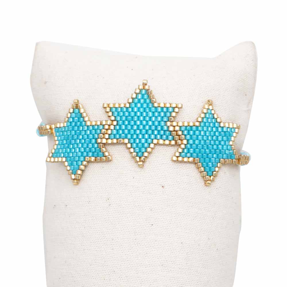 New  Fashion Miyuki Hand-woven Hexagonal Star Pattern Bracelet display picture 66