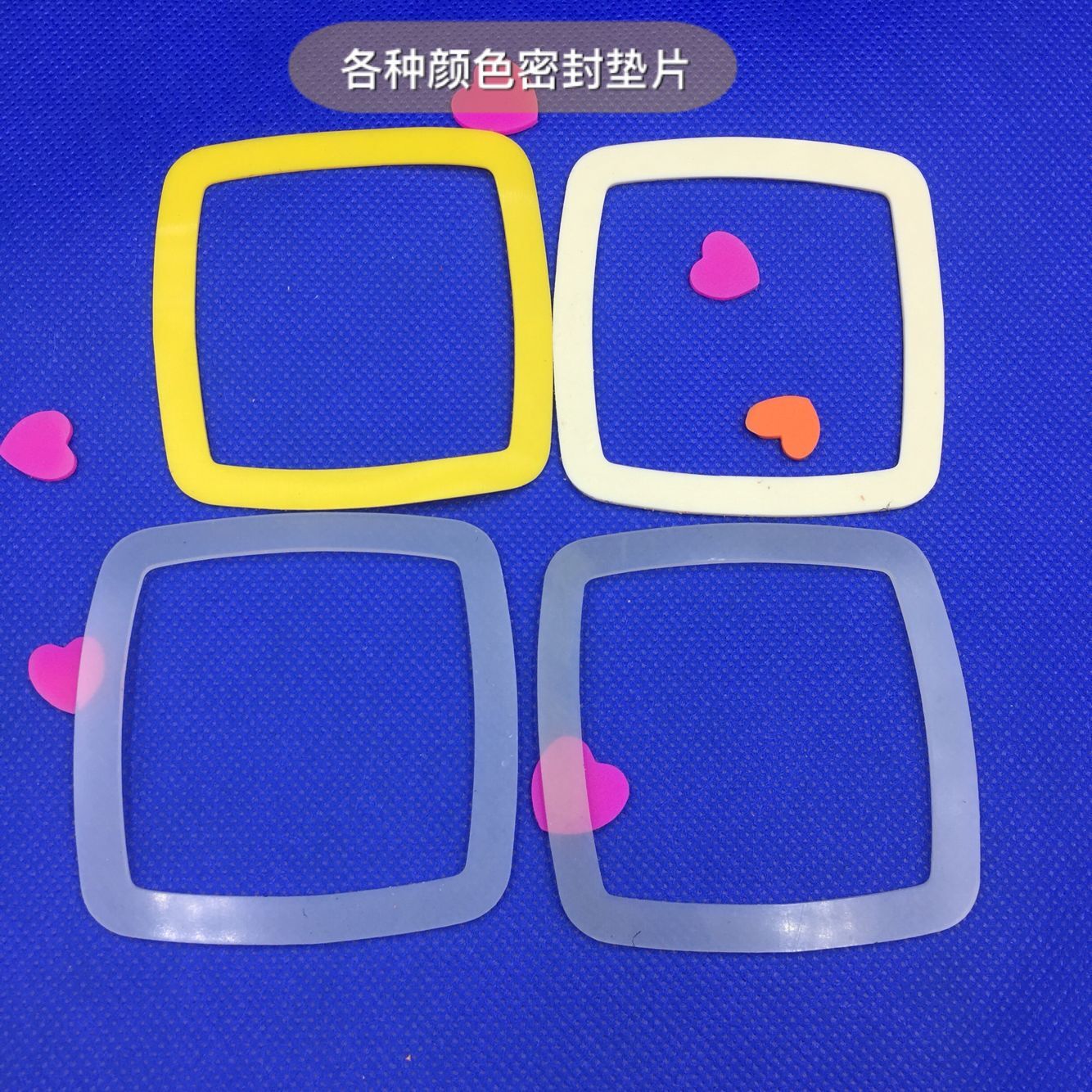 深圳厂家定制直销自粘异性硅胶脚垫 背胶防滑硅胶垫圈 防震垫片