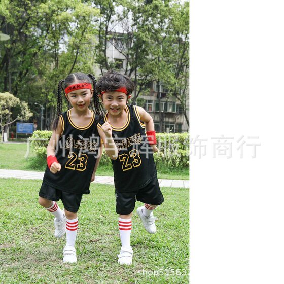 Parent-child factory wholesale suit group purchase children's Lakers crew neck No. 23 jersey can be trained men's and women's basketball uniforms