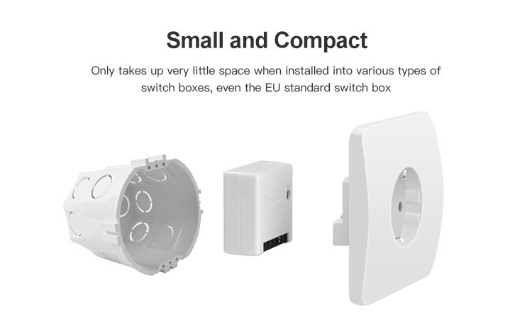 Sonoff mini remote control switch