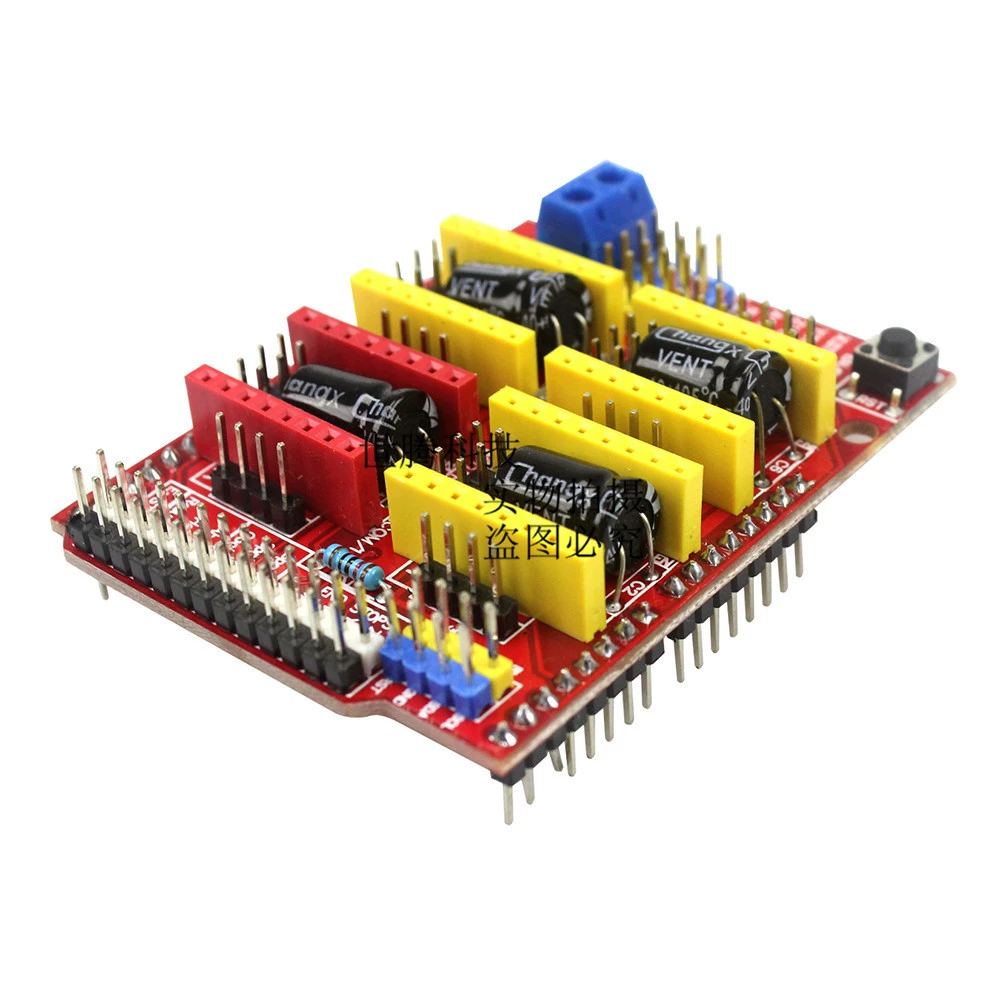 CNC Shield V3 гравировальный станок Плата расширения 3D принтер A4988 плата драйвера