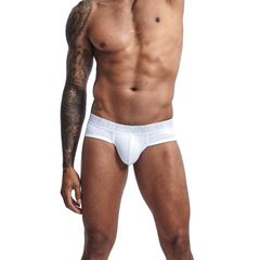 SEEINNER希內男士性感純色純棉高品質三角內褲 囊袋U凸潮男三角褲