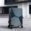 Aluminum pole trunk Universal wheel Draw bar box 20 boarding suitcase Manufactor gift customized LOGO A wholesale