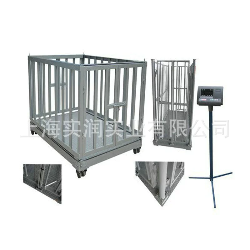 Jianyang 3-тонные весы для забора, напольные весы для крупного рогатого скота, динамические весы 1,5* 2m весы для скота [опция разных размеров]