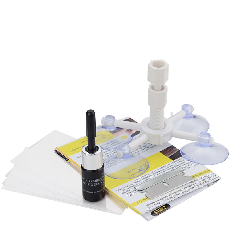 亞馬遜爆款多用途汽車玻璃修復(fù)工具套裝汽車擋風(fēng)玻璃修補(bǔ)液FH036