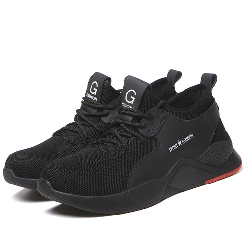 Cross-border delivery of four-season summer breathable labor protection shoes, anti-smash and anti-puncture work shoes, construction site work safety shoes