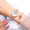 Jusen temperament small bracelet -style quartz watch fashion water cut noodles bright female student bracelet watches