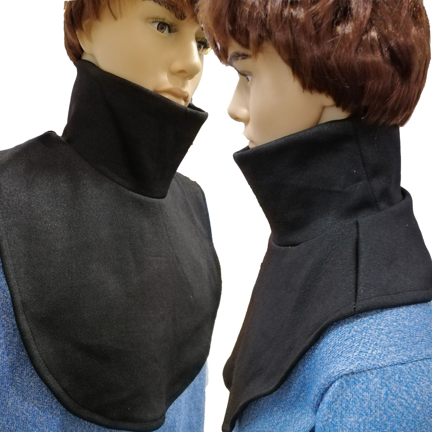 厂家现货防割脖套舒适透气 防护脖套护颈 防切割耐磨安保防护围脖