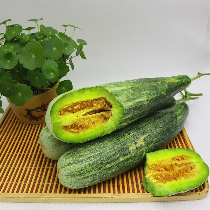 羊角蜜甜瓜水果新鲜 包邮当季应季批发5斤装 整箱 现摘羊角脆香瓜