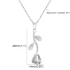 Pendant stainless steel, necklace engraved, suitable for import, Amazon, European style