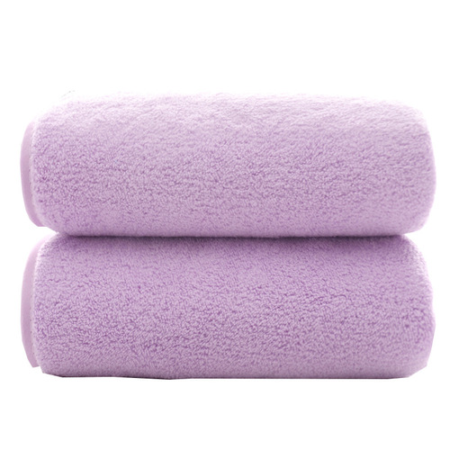 厂家素色柔软舒适毛巾珊瑚绒洗脸面巾居家日用毛巾洗脸巾