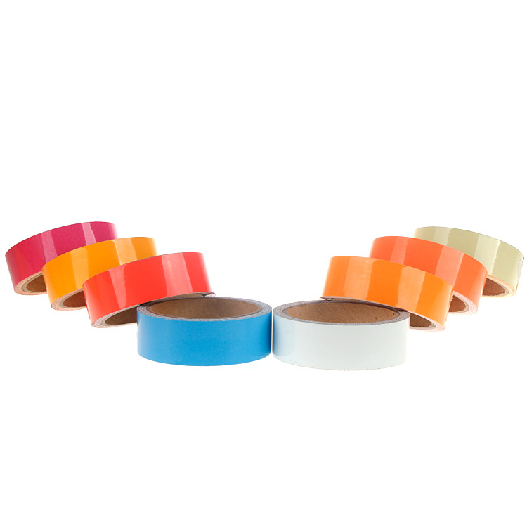 Cinta de advertencia luminosa resalte tira luminosa fluorescente acrílico pegatina Luminosa 1 m 3 M 5 M