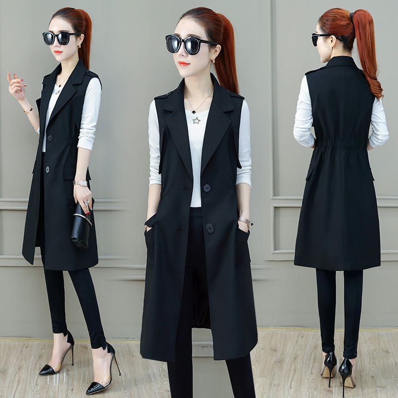 Gilet femme en Mélange de fibres chimiques - Ref 3317702 Image 14