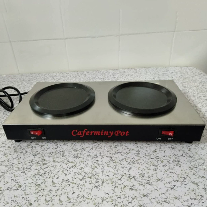 Кофе плита бар портативный американский стиль полуавтоматическая двойной теплый кофе плита можно поставить индукционная плита кронштейн