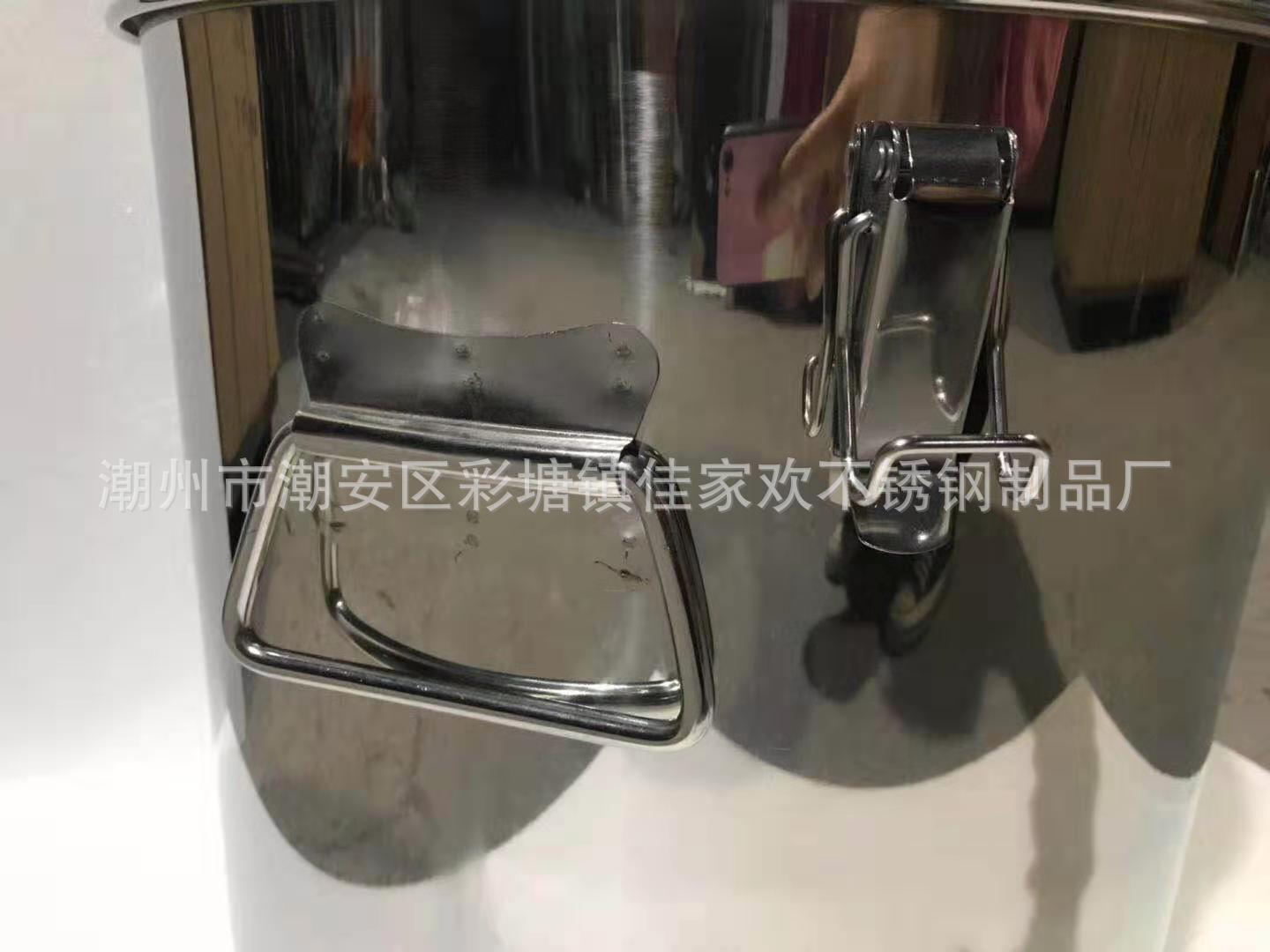 厂家直销单层密封多用桶防潮不锈钢密封桶米桶汤桶酿酒桶定制桶1