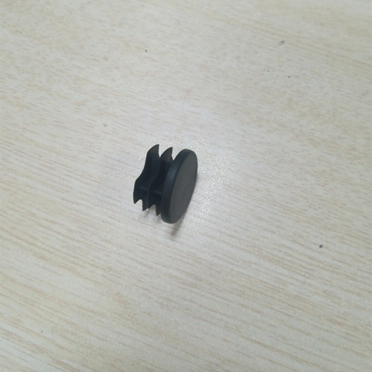 德堡厂家直销平面实心管塞22MM厨具胶脚塞不锈钢圆管内塞耐磨