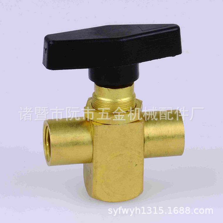 厂家 DN15 4分 微型 电动 立式 三通 黄铜 球阀 换向阀