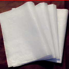 厂家直销批发做各种覆膜白色编织袋pp标准蛇皮袋棉纱袋克重齐全