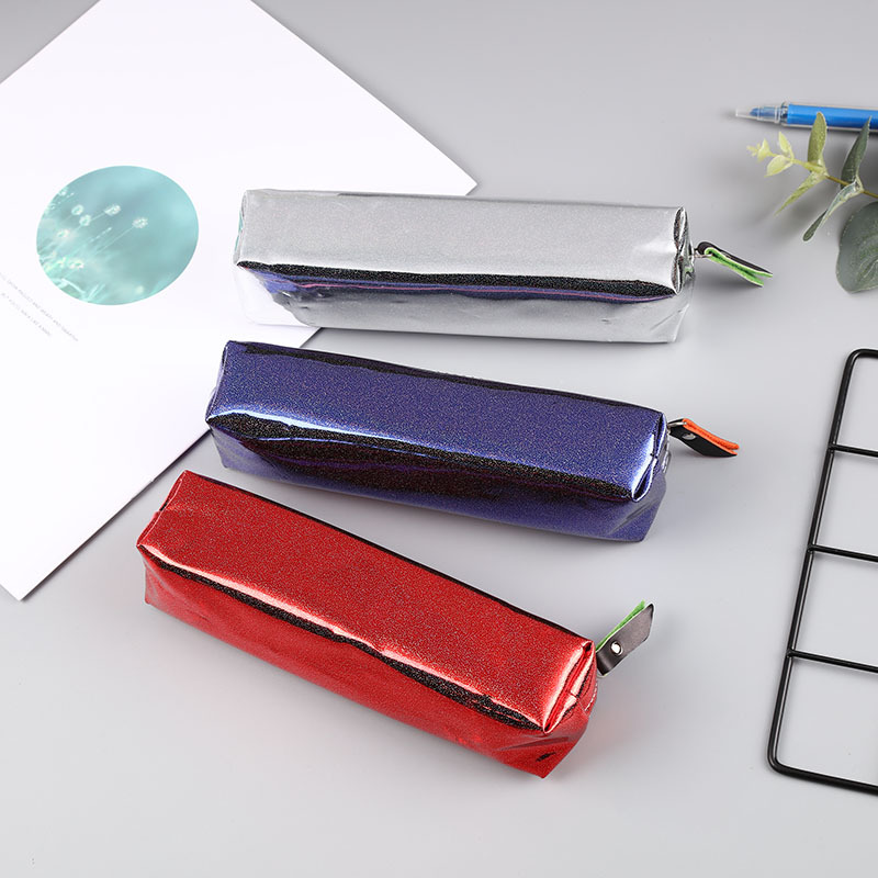 Flashing polyurethane waterproof fresh pencil case