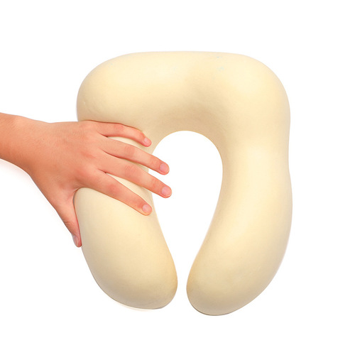 Amazon Travel Pillow U-shaped Memory Foam Magnetic Neck Pillow Gift Set Manufacturer Direct Sale