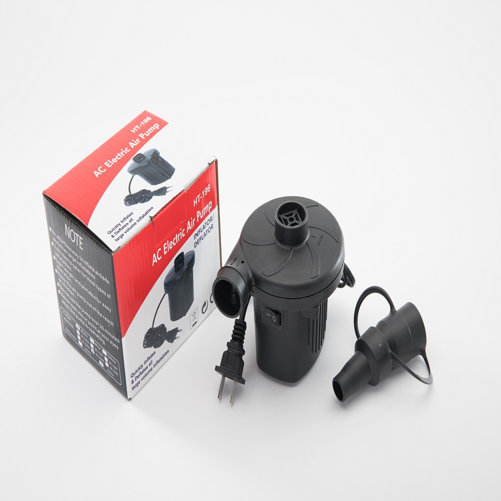 亚马逊速卖通货源美规扁插110V 电动充气泵充抽两用气泵|ms