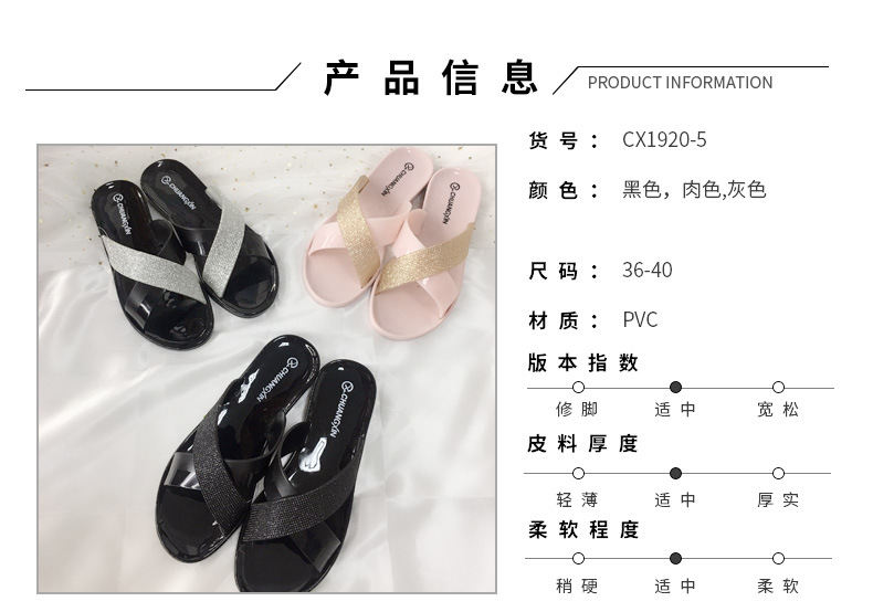 Chaussons - tongs CHUANG LISI en PVC - Ref 3351287 Image 13