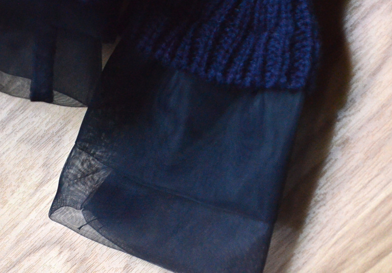Robe princesse en maille douce pour fille robe d'hiver_voghion.com