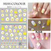 Fake nails, kids nail stickers, decorations, strawberry, nail decoration, sticker, flowered