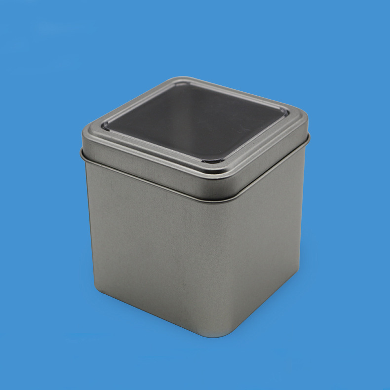 哑铁小开窗方形U盘铁盒 汽车U盘铁盒