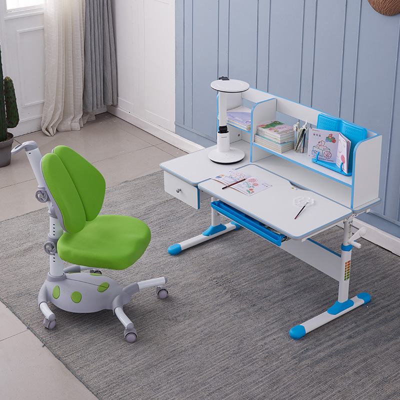 兒童書桌小學生可升降作業課桌家用兒童寫字桌椅套裝組合學習桌子